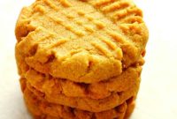 Chewy Flourless Peanut Butter Cookies