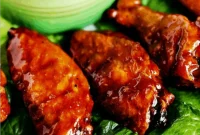 Crispy Baked Hot Wings