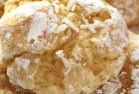 Snowy Coconut Crinkles