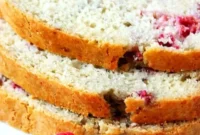 Zesty Raspberry Lemon Loaf