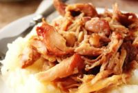 Garlic Glazed Slow Cooker Chicken