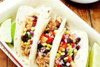 Effortless Slow Cooker Chicken Tacos