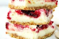 Zesty Lemon Raspberry Dream Bars