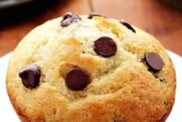 Gourmet Giant Chocolate Chip Muffins