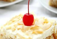 Tropical Oasis Poke Cake