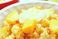 Vibrant Mango Peach Quinoa Salad