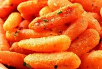 Perfectly Roasted Garlic Parmesan Baby Carrots