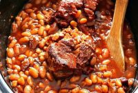 Effortless Slow Cooker Baked Beans