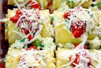 Easy Spinach Lasagna Roll-Ups