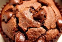 Effortless Chocolate Peanut Butter Blender Muffins