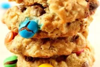 Ultimate Oatmeal Chocolate Chip M and M Cookies