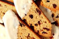 White Chocolate Banana Cranberry Biscotti Bliss