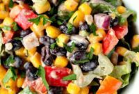 Vibrant Black Bean Taco Salad