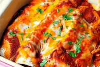 Effortless Chicken Enchiladas