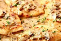 Creamy Garlic Mushroom Chicken Delight