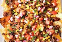 Loaded Sheet Pan Nachos