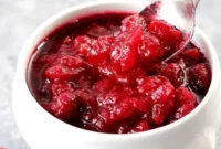 Effortless Homemade Cranberry Sauce