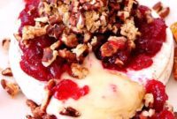 Irresistible Cranberry Pecan Baked Brie