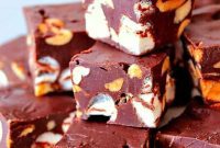 Decadent Rocky Road Fudge