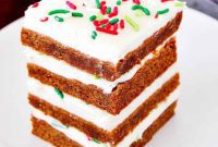 Winter Spice Blondies