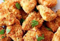 Perfectly Crispy Air Fryer Chicken Nuggets