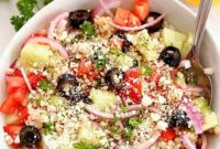 Hearty Greek Barley Salad
