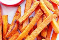 Golden Crispy Sweet Potato Fries