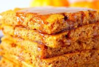 Sheet Pan Pumpkin Pancakes