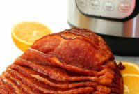 Succulent Instant Pot Honey-Orange Glazed Ham