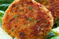 Zesty Lemon Garlic Tuna Cakes
