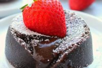 Perfect Instant Pot Chocolate Lava Cake for Two