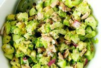 Creamy Avocado Tuna Mix