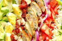 The Ultimate Chicken Cobb Salad