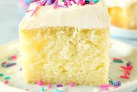 One Bowl Wonder Vanilla Cake