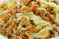 Unwrapped Egg Roll Skillet