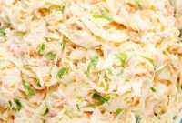 Dreamy Creamy Coleslaw