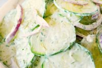 Velvety Cucumber Salad