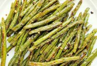Crispy Roasted Green Beans