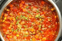 Hearty Instant Pot Hamburger Soup