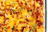 Hearty Beef Noodle Bake