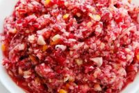 Fresh Cranberry Relish