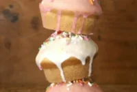 Vanilla Bean Glazed Donut Muffins