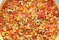 Soulful Black Eyed Peas with Smoky Ham