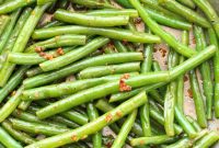 Sautéed Green Beans with Garlic and Lemon Zest