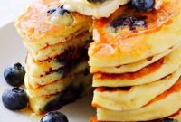 Fluffy Blueberry Bliss Pancakes