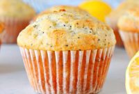 Zesty Lemon Poppy Seed Muffins
