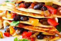 Savory Garden Quesadillas