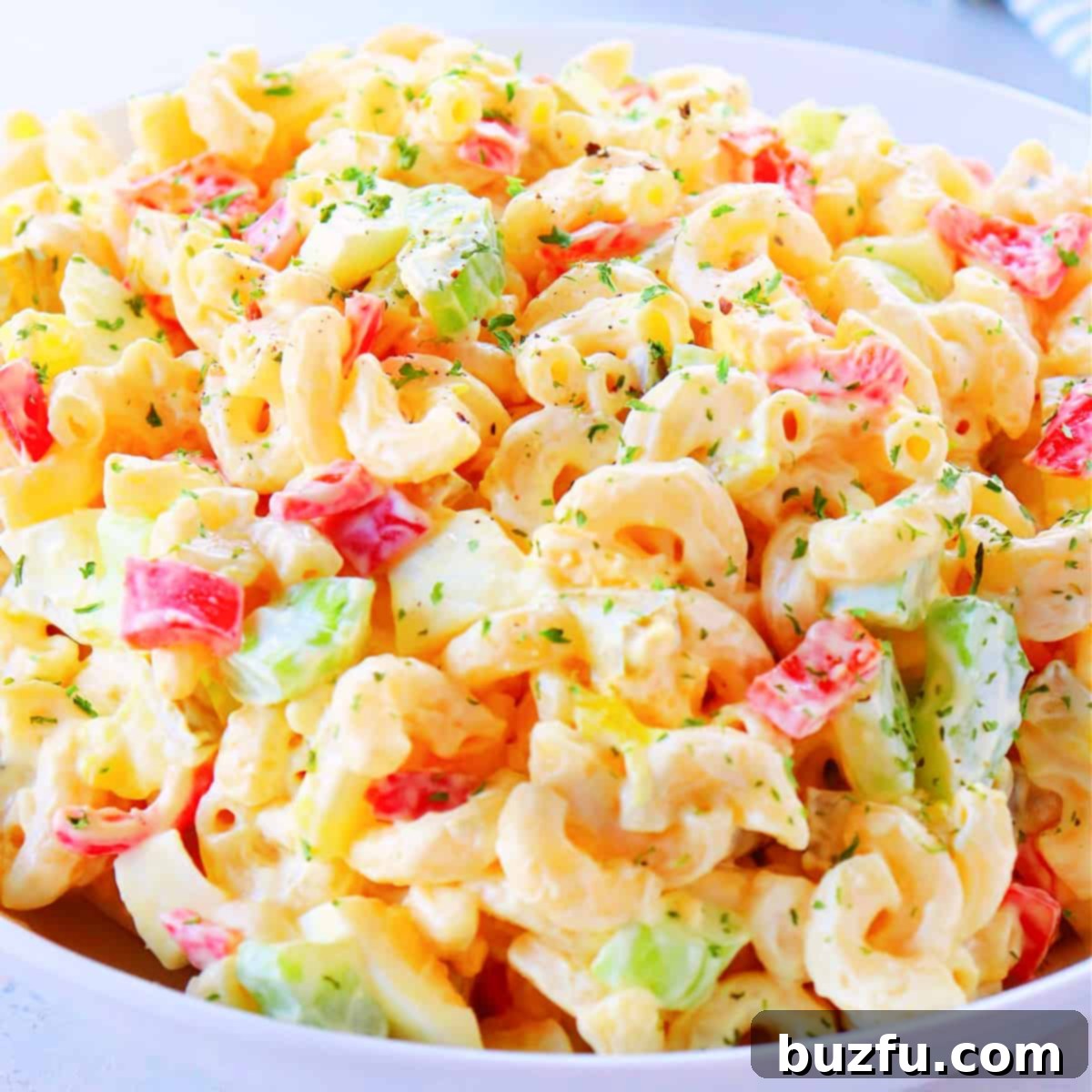 Creamy Classic Macaroni Salad 1 featured 36120
