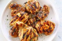 Juicy Grilled Chicken Thighs