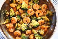 Garlic Butter Shrimp and Broccoli